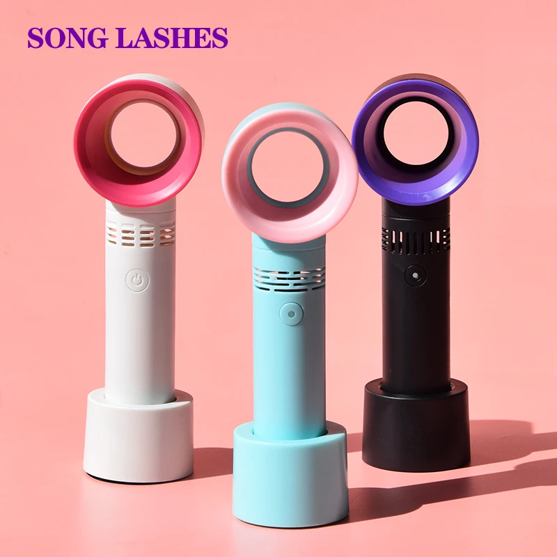 

SONG LASHES Fake Eyelash Extension High Quality Bladeless Fans Gear Adjustable in 3 gears Endurance 4-8 Hours