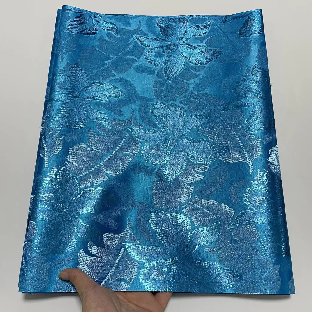 2024Wholesale Nigerian SEGO Gele Headtie African Wedding Aso Ebi Tuban Cap Headtie Wraps Fabric 2PCS/Bag For Women Party Wearing
