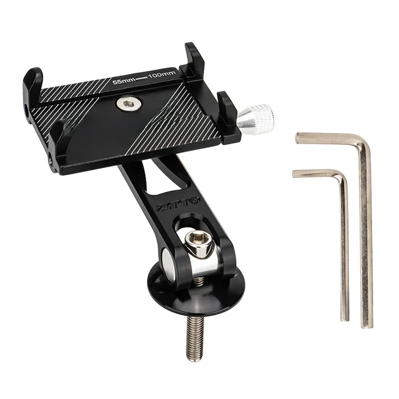AliExpress UK Anti-Shake Bike Phone Holder Adjustable Bicycle Cell Phone Holder Aluminum Alloy Phone Bracket for Cycling Bicycle Accessories