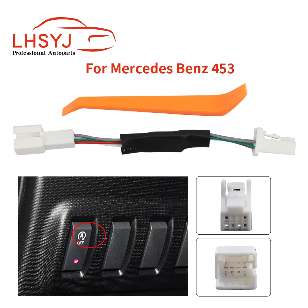 

For Benz Smart 453 Automatic Stop Start System Off Eliminator Device Control Sensor Plug Cable Three Modes