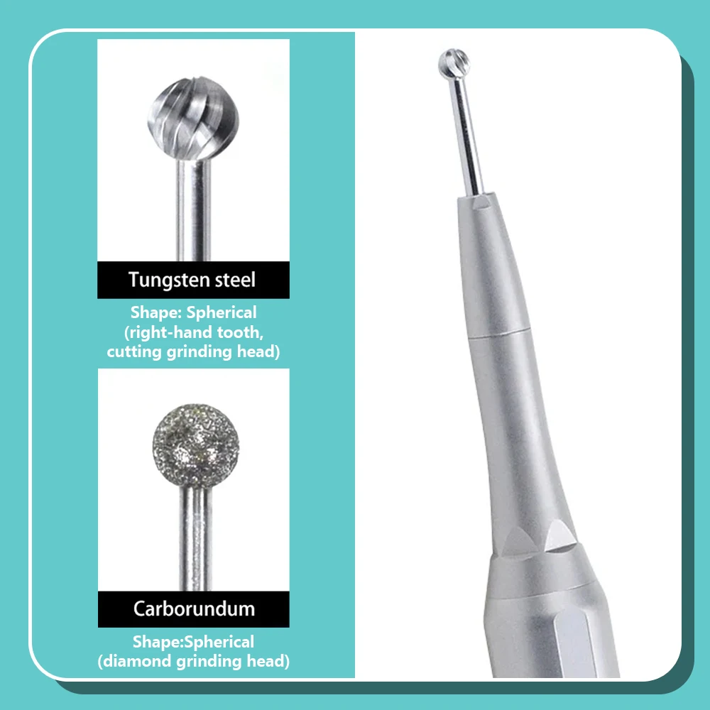 MBM Bur for Dental Surgical Osteotomy Handpiece Optional 45mm 70mm 125mm Surgical Dental Tungsten Steel Bur and Carborundum Bur