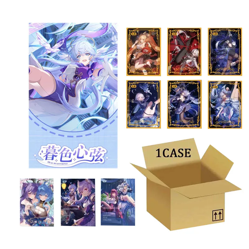 

Wholesales Goddess Story Collection Cards Booster Box MUSE HEARTSTRINGS Water Sensing Technology 1Case Playing Cards