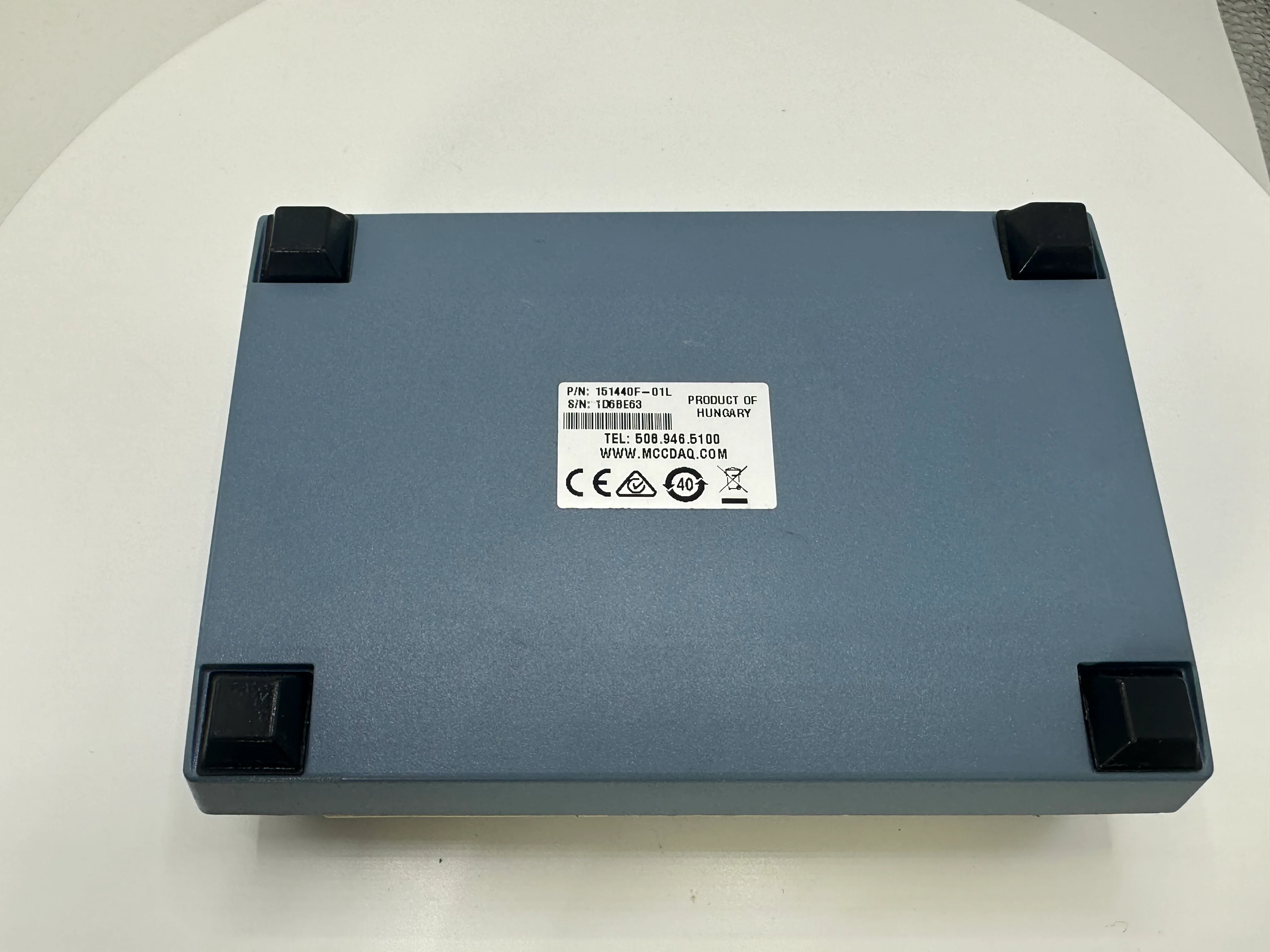 MCC USB-1608G data acquisition card