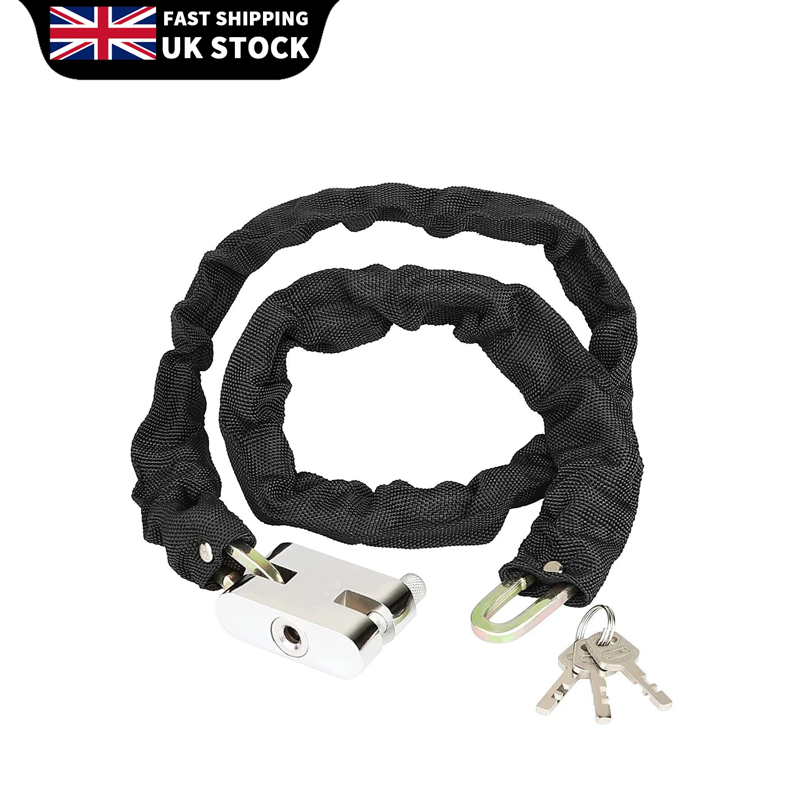 80 سنتيمتر دراجة نارية معدنية دراجة نارية دراجة الثقيلة سلسلة قفل قفل دورة الدراجة #1