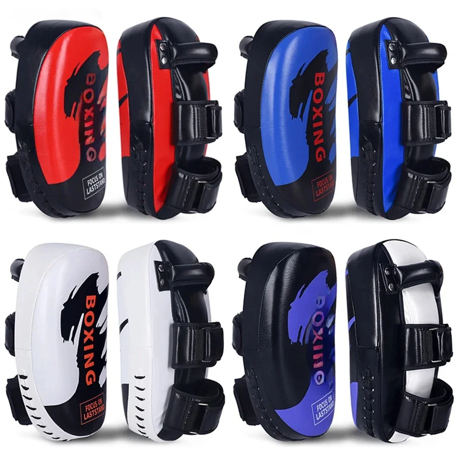 1PCS PU Leer Boksen Doel Hand Voet Schoppen Pad Tas voor Muay Thai Taekwondo MMA Vechtsport Training fitnessapparatuur - afbeelding 2