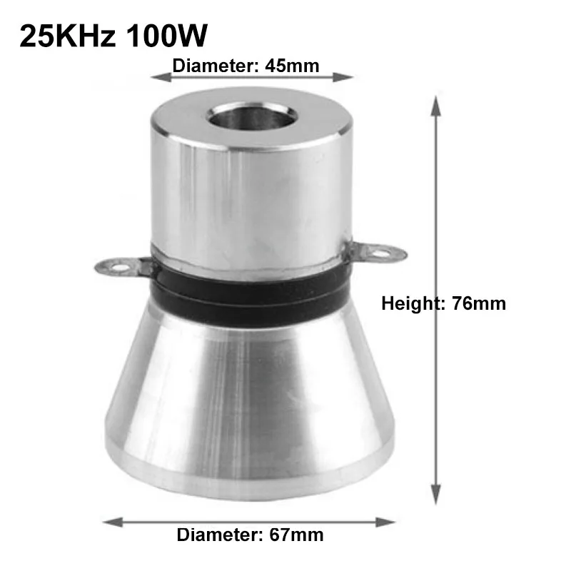 

Промышленный ультразвуковой очиститель 25 кГц 100 Вт: вибрационная головка, ультразвуковая мойка, оборудование для мытья посуды