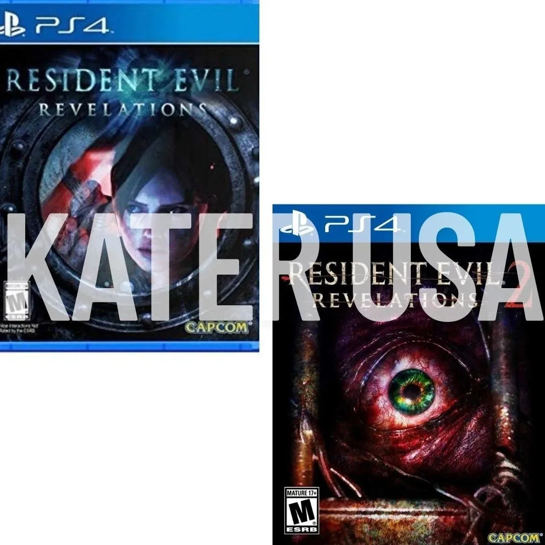 Resident Evil: Revelations & Revelations 2 PS4 Paquete de juego nuevo (Survival Horror)