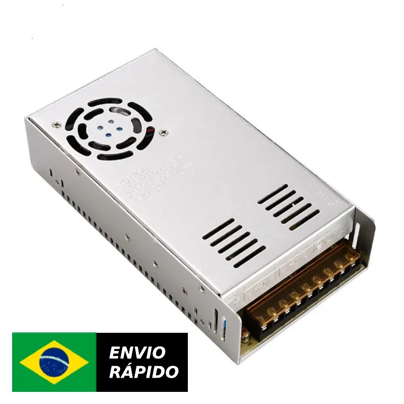 Fonte Chaveada Estabilizada 12v 50a 600w Bivolt