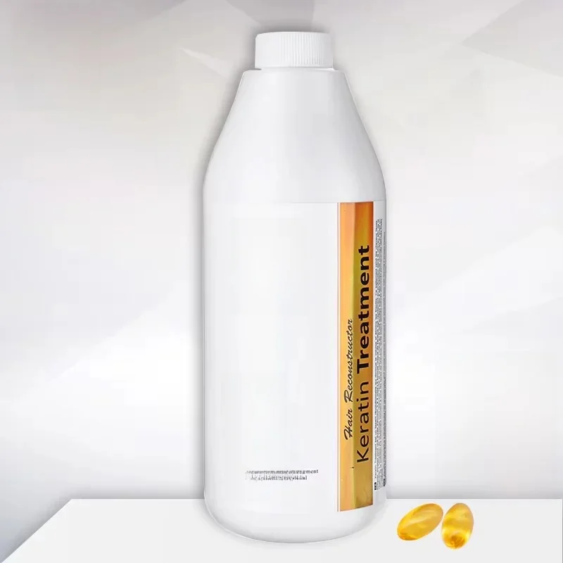 Purc 1000Ml Keratine Voor Krullend Kroeshaar Rechttrekken Smoothing Behandeling Braziliaanse Keratina Hoofdhuid Zorg Haircare Producten - afbeelding 2