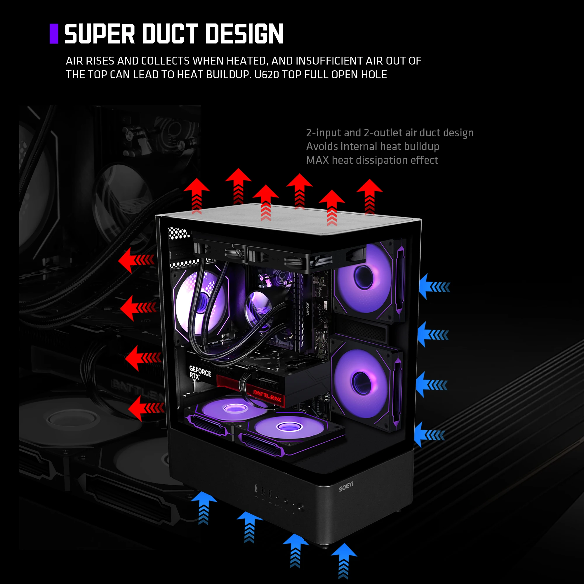 YEAH MAGIC Arcane Z1 Gaming Desktop Prebuilt PC Ryzen 7 5700X NVIDIA RTX 5060 32GB DDR4 RAM 1TB M.2 NVMe SSD Windows 11 WIFI