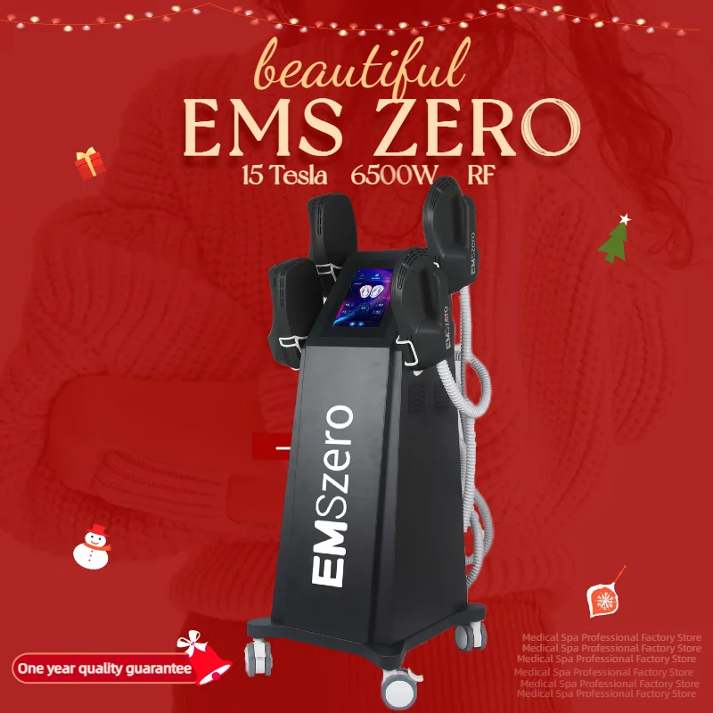 15 Tesl 6500W EMSzero Body Sculpt Weight Lose EMS Muscle Stimulate body Slimming Sculpting Fat Reduction Machine