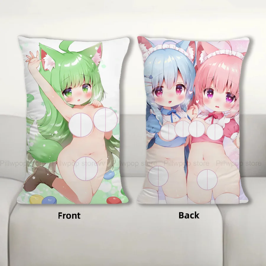 

R18+ Dakimakura Anime Kawaii-chan Body Pillow Cover Sofa Cushion Double-side Print Throw Pillow Case 40X60cm