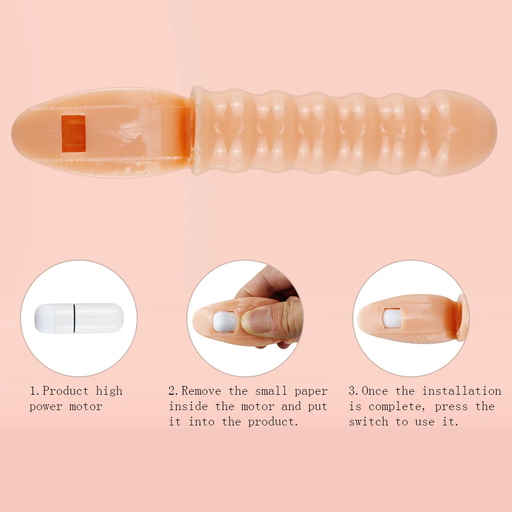 Silicone Reusable Finger Masturbation Vibrator Massage Prostate Intense Clit Stimulation Sex Toys For Women Adult 18 Products