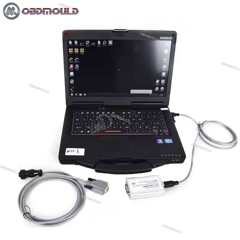 

Ноутбук CF53 + для Toyota BT Truckcom Canbox CPC USB ARM7 CAN Интерфейс Canbus TruckCom сканер Вилочный погрузчик диагностический инструмент