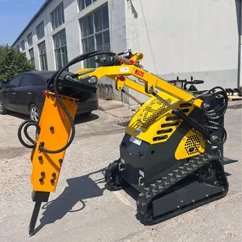 小型スキッドステアローダー,高品質のローディングトランスポーター,家庭用クローラー,スタンドオンミニスキッドローダー,ヨーロッパでカスタマイズされた素晴らしいオファー