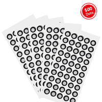 500pcs MARKERS for 3D Scanning 6 mm Highly Reflective Markers For 3D Scanner Positioning Targets MIRACO/MetroX/MINI 2/POP 3 Plus