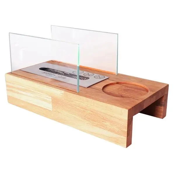 Wooden Desktop Fireplace Stove - Firebox - Fire Pit