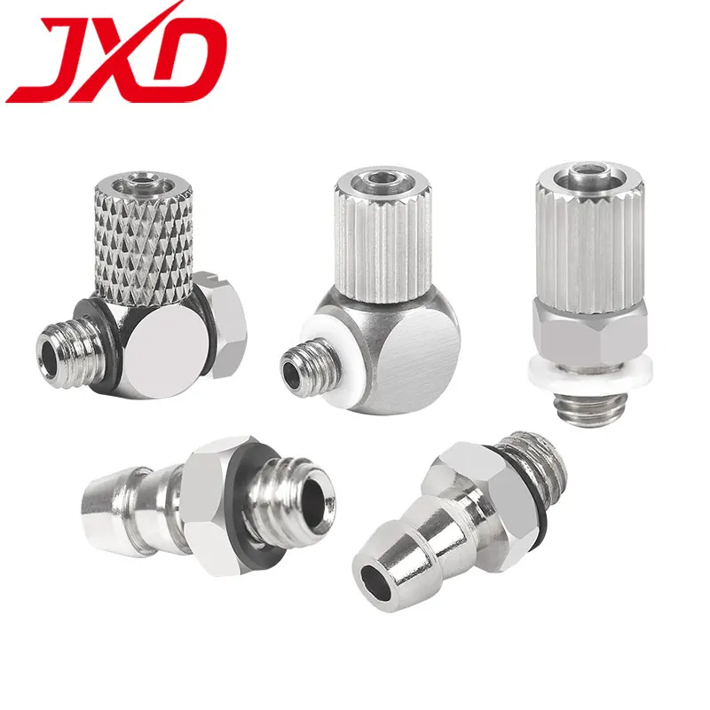 

JXD SMC Water pipe joinMS-3AU-4 MS-5H-6 MS-5HLH-4 MS-5AU-4 Mini Elbow Straight Stainless Steel Metal Pneumatic Fittings