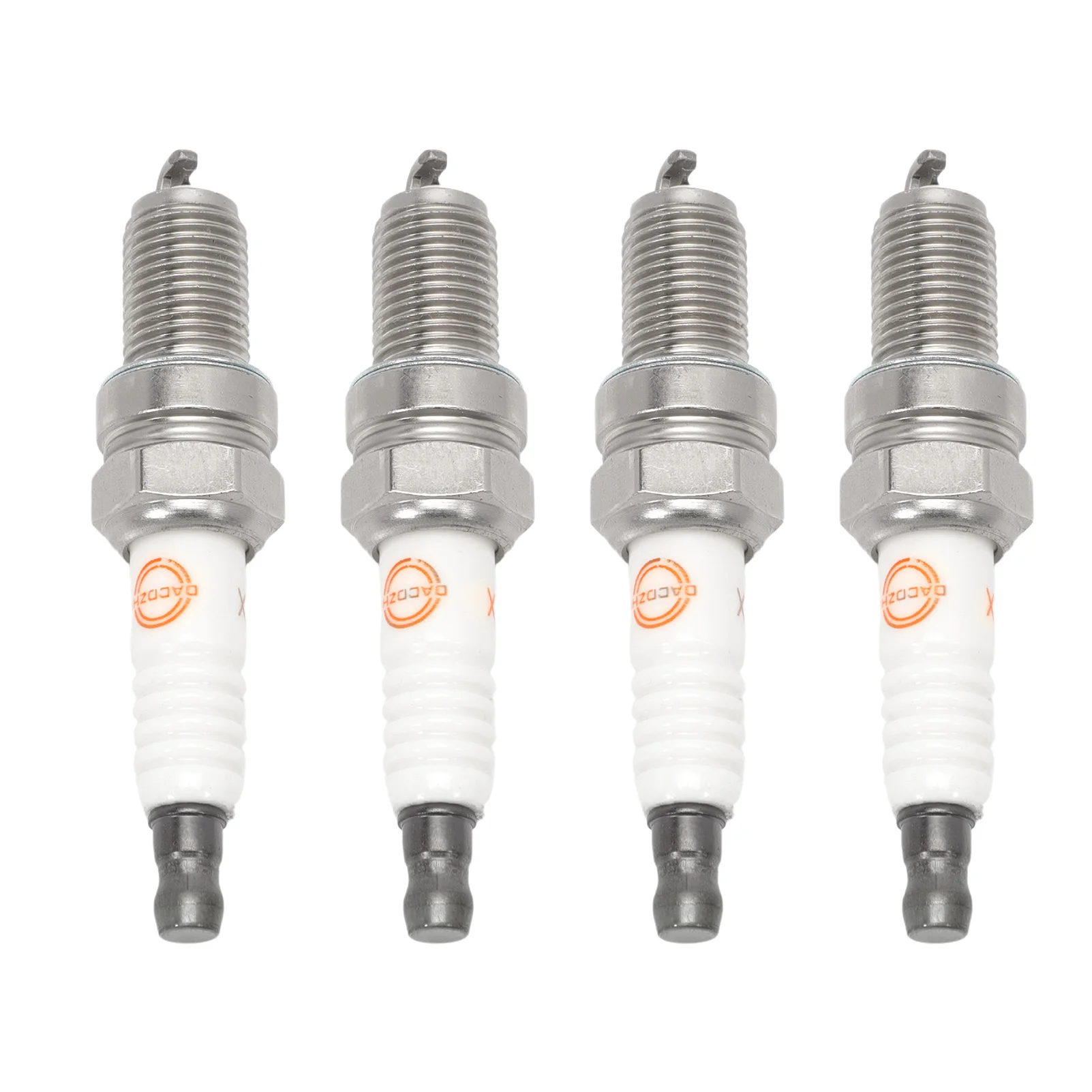 Set of 4 Motorcycle Spark Plugs Double Iridium Spark Plugs For Punto Bravo Brava Ancia Delta III Giulietta 55249868