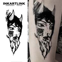 Anime Temporary Tattoo,Lasts To 15 Days New Technology Magic Waterproof Semi Permanent Sticker.
