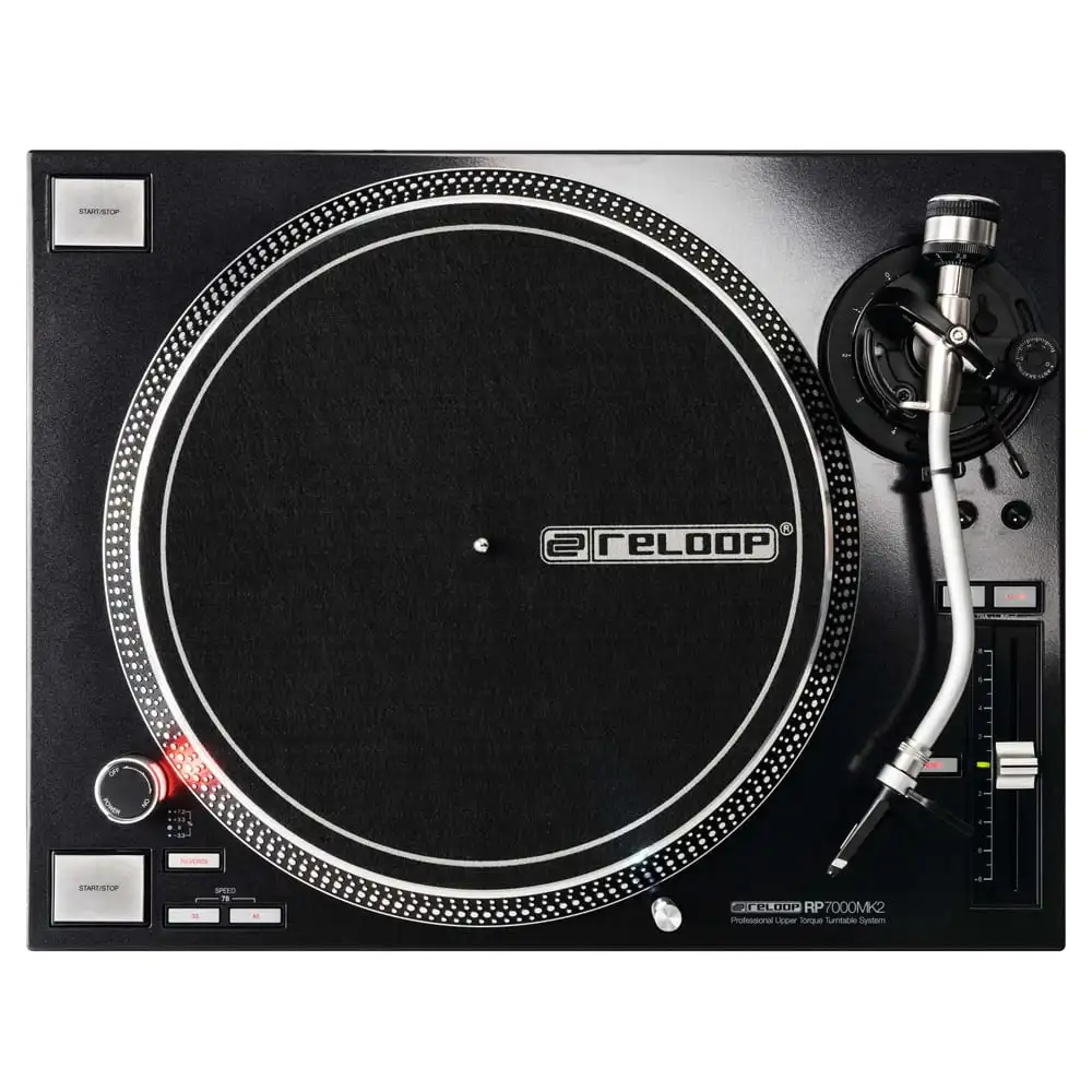 

NEWLY IN STOCK Reloops-Direct Drive DJ Turntable, Black with Concorde Mix Needle, RP-7000 MK2