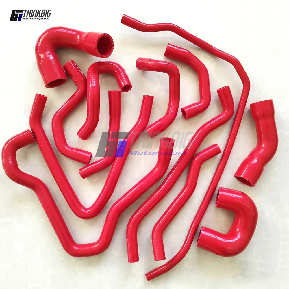 Silicone Radiator Hose Kit For 2004-2013 BMW E90/E91/E92/E93 325i/330i N52 (13pcs)
