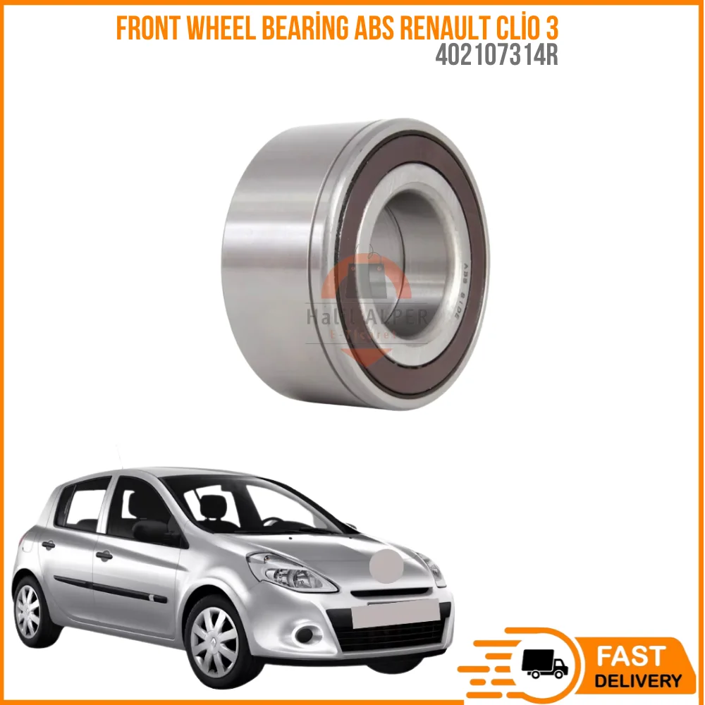 

For Front Wheel Bearing Abs Renault Clio Mk3 42*77*39 05-12 Megane Mk2 1.5 Dci 02-08 Scenic Mk2 Dokker Lodgy lolo402107314r