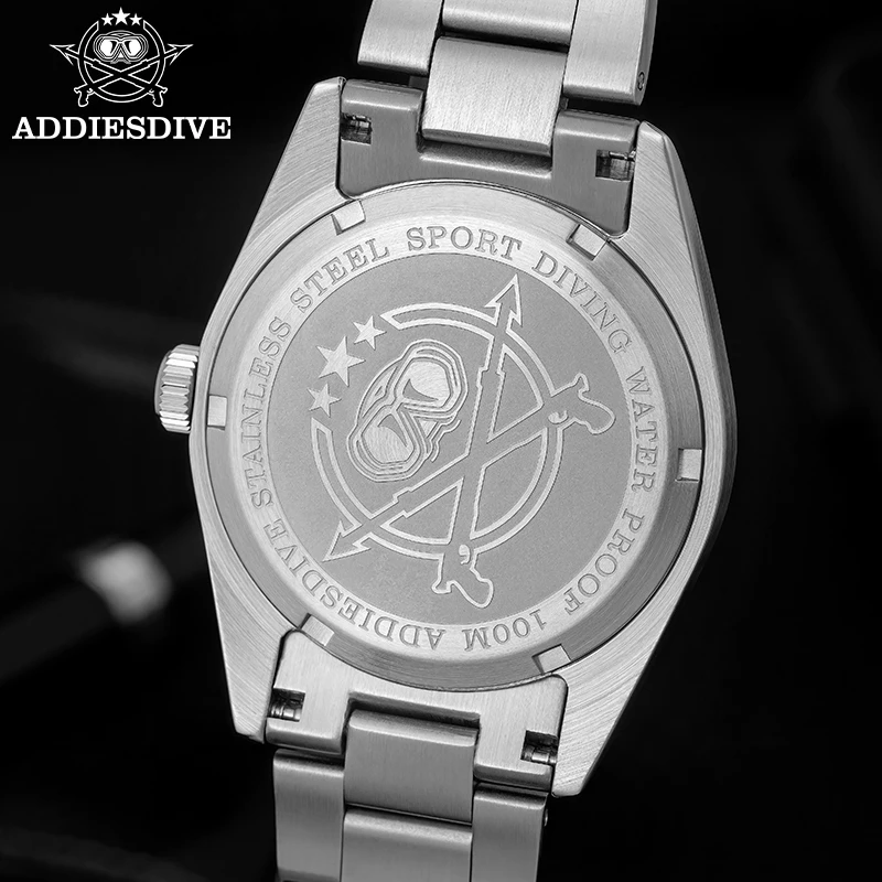 ADDIESDIVE Sapphire Glass Watch Women New Luxury 36mm BGW9 Luminous 316l Stainless Steel Quartz Watch for Woman 10Bar Waterproof view 6