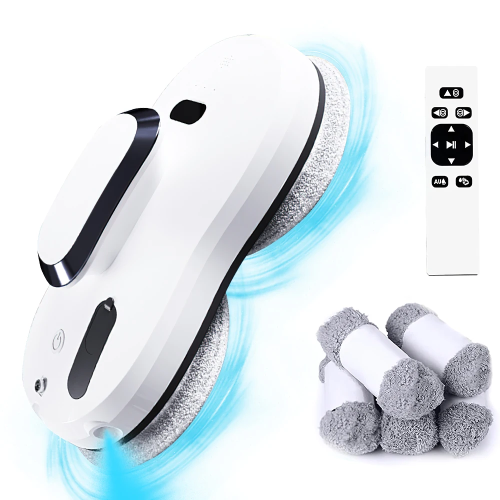 Janela doméstica automática spray de água limpeza robô aspirador de pó controle remoto limpador de janela elétrica limpador de vidro doméstico