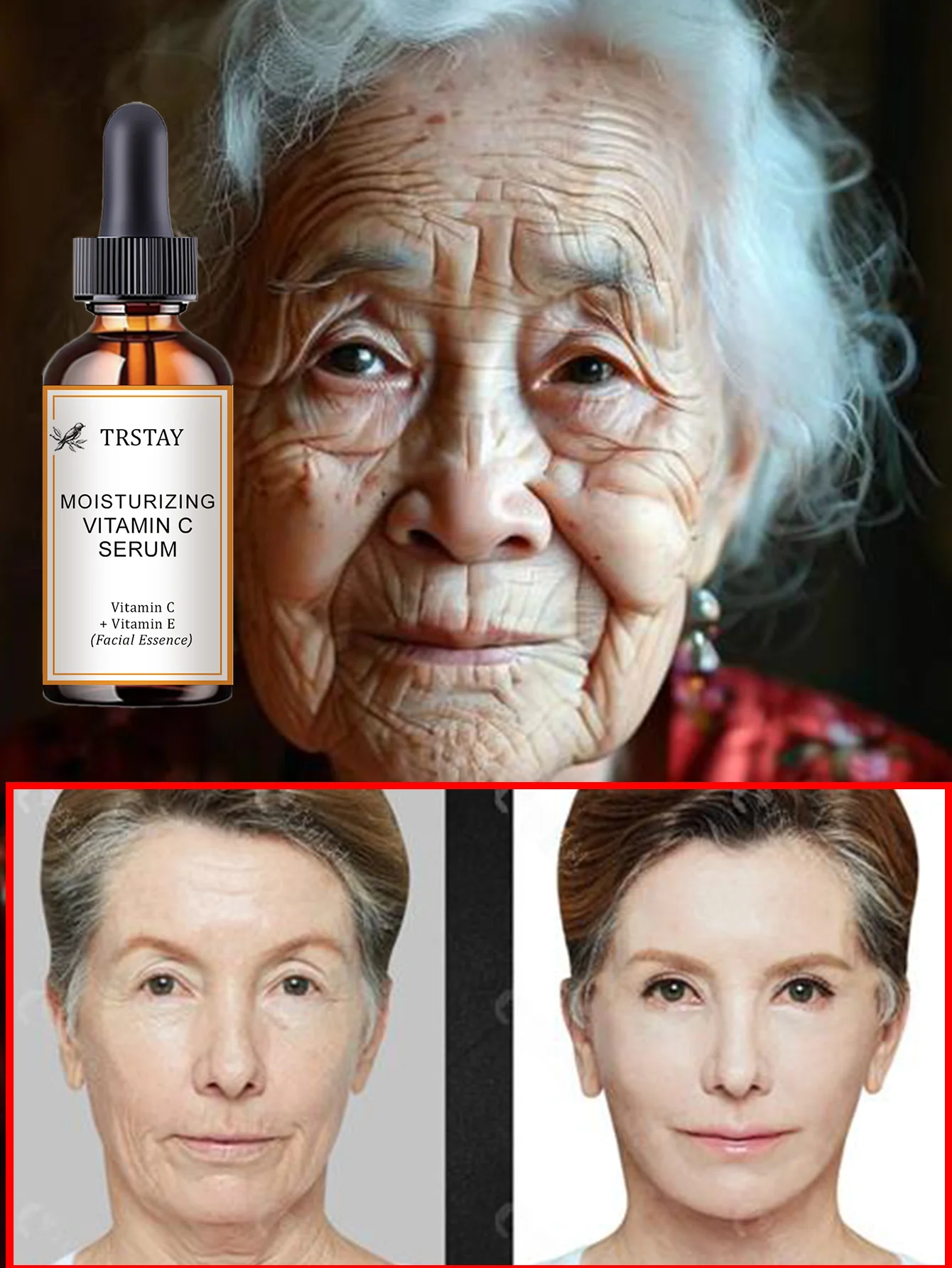 مصل زيت الوجه المرطب لجميع أنواع البشرة، اختيار الميزانية بأسعار معقولة، تركيبة خفيفة الوزن وغير دهنية تمتص بسرعة توفر الطول #4