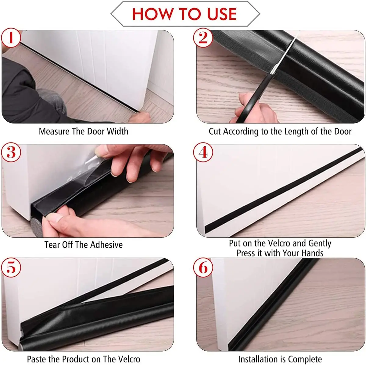 Onder Deur Anti Wind Warmte Isolatie Spons Sill Base Windjack Stop Stof Koude Spons Enkelzijdige Stalen Deur Buitendeur