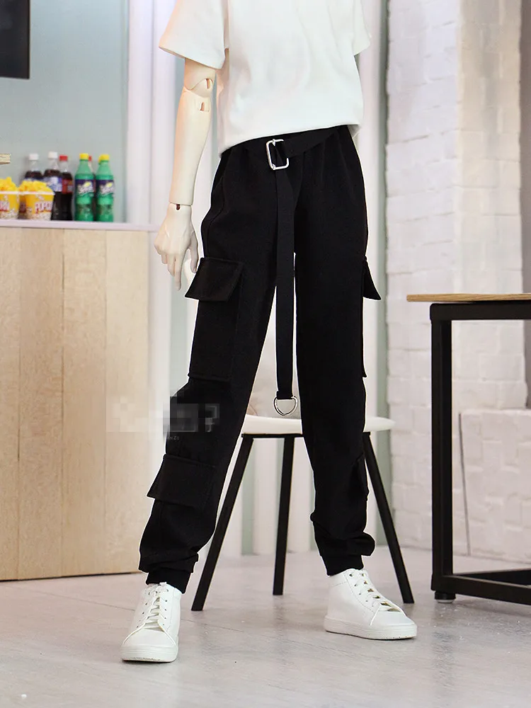 Belt Cargo Pants for BJD 1/6 1/4 MSD 1/3,SD17,Uncle Doll Clothes Customized CMB298