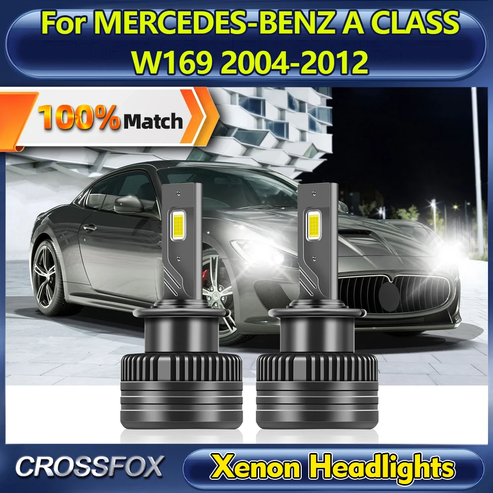 

D2S LED Headlights 30000LM Plug&Play HID Xenon Car Lights 6000K 12V For MERCEDES-BENZ A CLASS W169 2004-2008 2009 2010 2011 2012