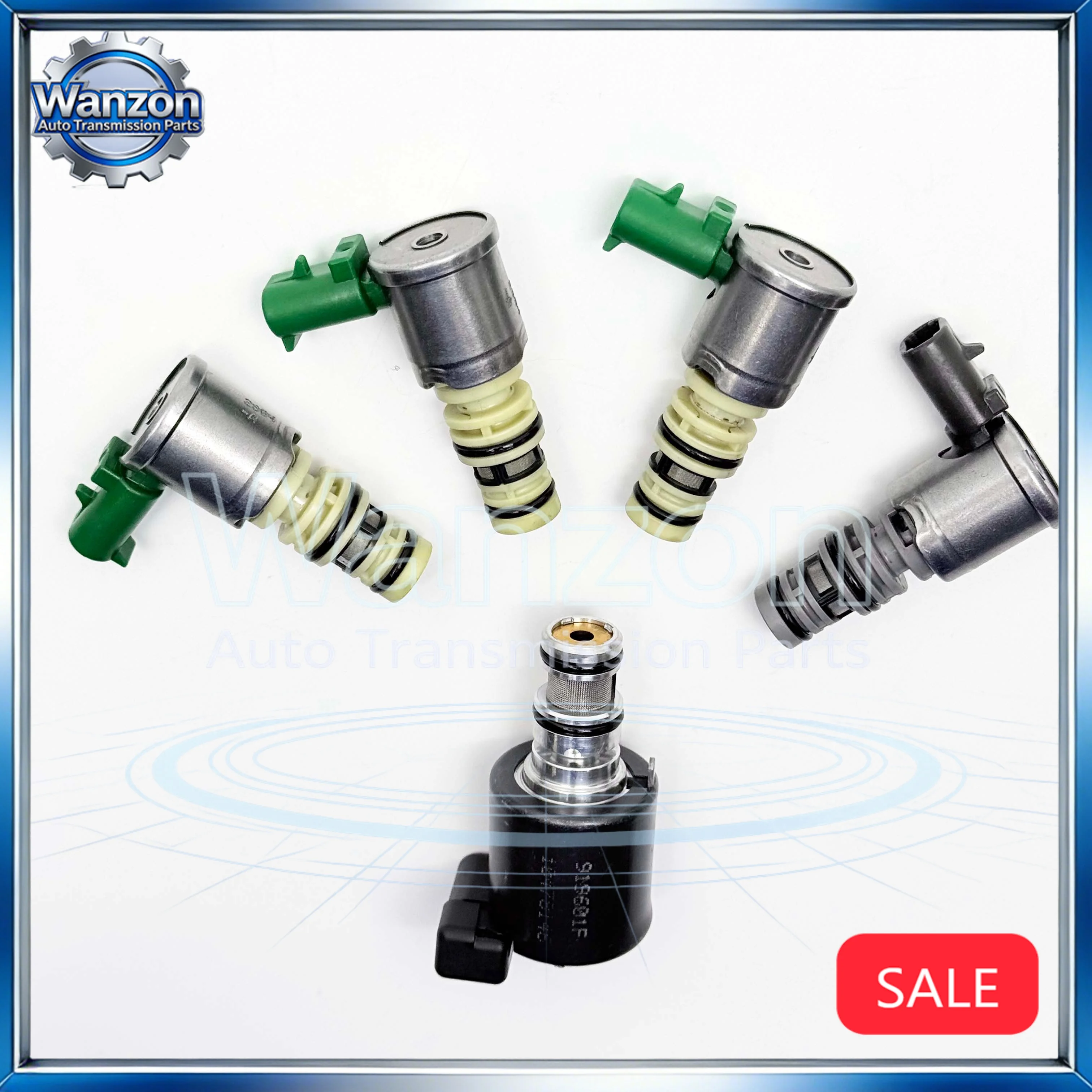 5L40E Automatic Transmission Master Shift EPC TCC Lock Up Solenoids Control Valve Kit Set For Cadillac GM BMW 3 5 7 Series X3 X5