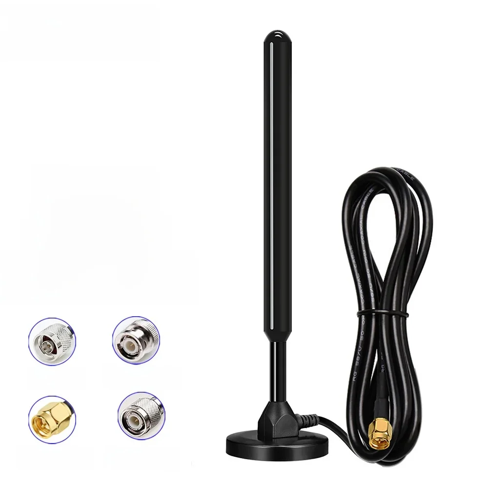 868 MHz 915 MHz 920 MHz Antena 38 dBi o wysokim wzmocnieniu Antena z przyssawką z czystej miedzi mocna podstawa magnetyczna dla IOT DUT itp. — zdjęcie 2
