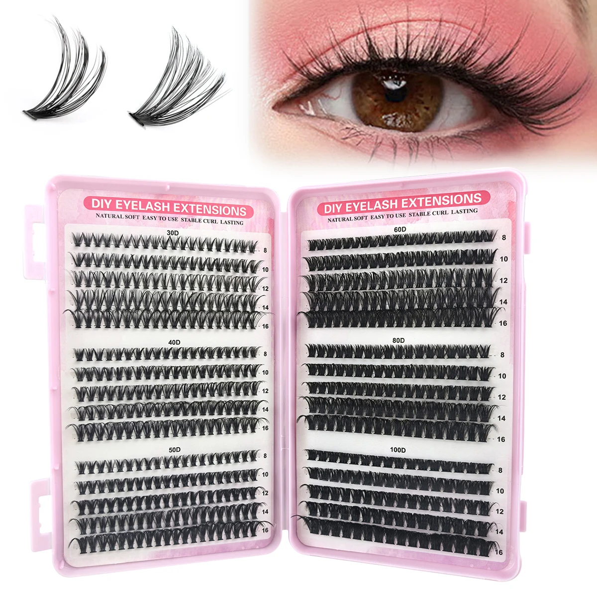 Lash Clusters Kit 8…
