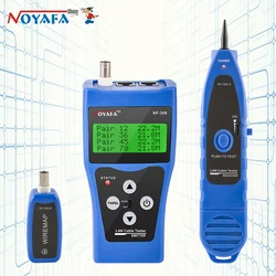 NOYAFA NF-308 Netzwerk Kabel Tester RJ45 RJ11 Metall Draht Tracker USB BNC Kabel Linie Finder Messen Netzwerk Kabel Länge Test