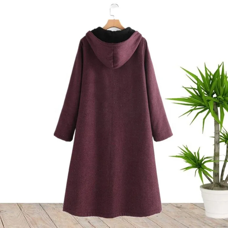 Dropshipping Hot Sale 5XL Plus Size Coat Jacket For Women