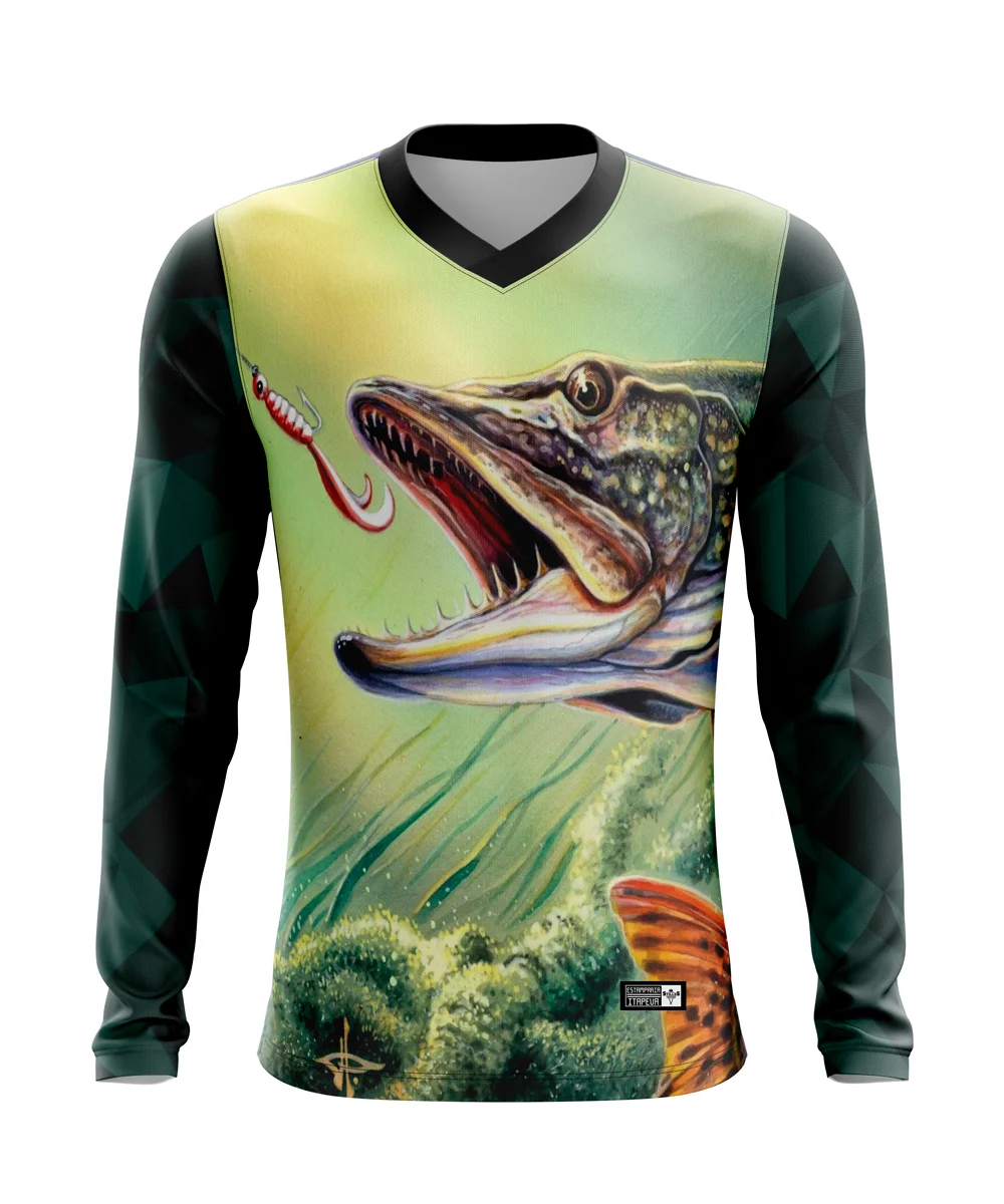 Fish Fishing Shirt Quick Dry Fishing Shirt With Uv50 Protection 20