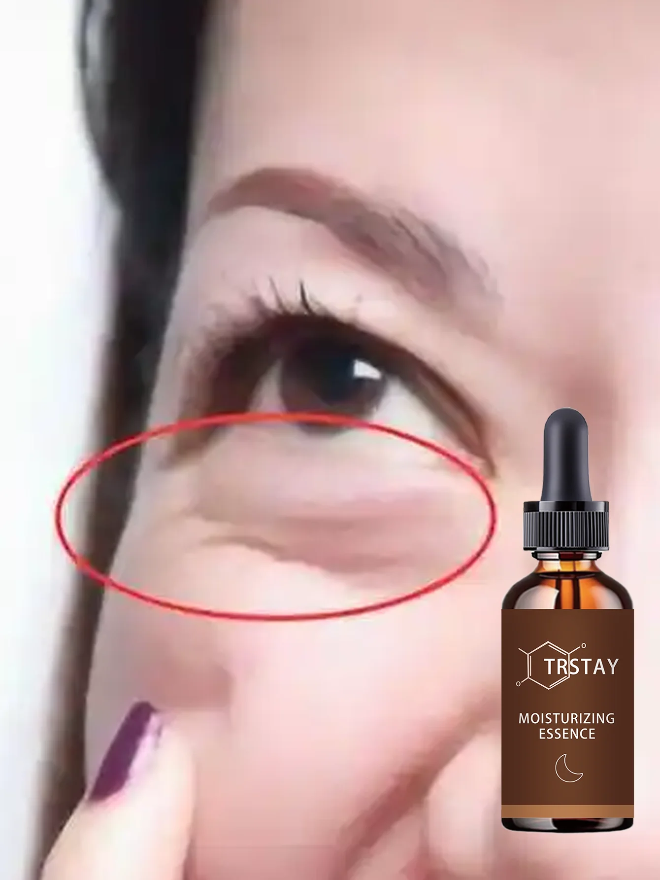 Moisturizing Brightening Eye Oil for Hydration and Even Tone All Skin Types Eye Care Formula to Reduce Dark Circles and Fine Lin - Image 2