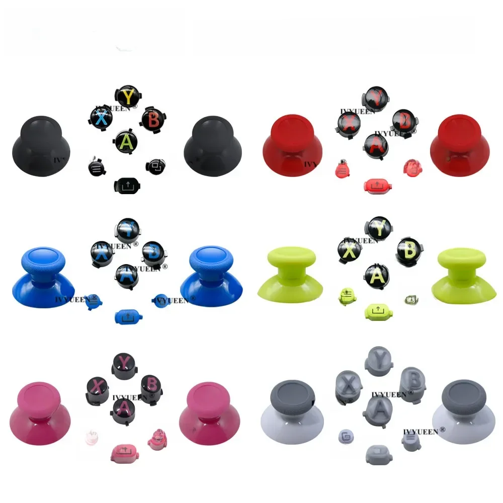 IVYUEEN pour XBox série X S contrôleur de base manettes ABXY vue Menu boutons de partage Mod Kit pièces de réparation de manette de jeu de remplacement