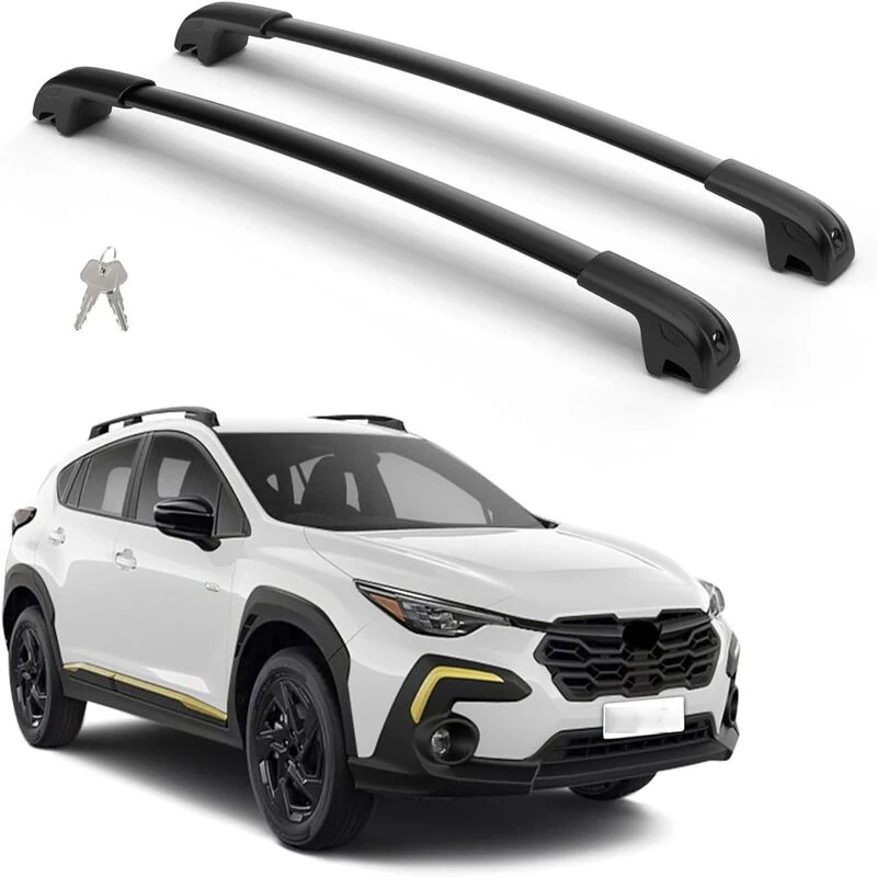 

Багажник на крышу из алюминия с фиксатором, 300 фунтов, для Subaru Crosstrek Premium/Sport/Limited 2024-2026 (не для Wilderness)