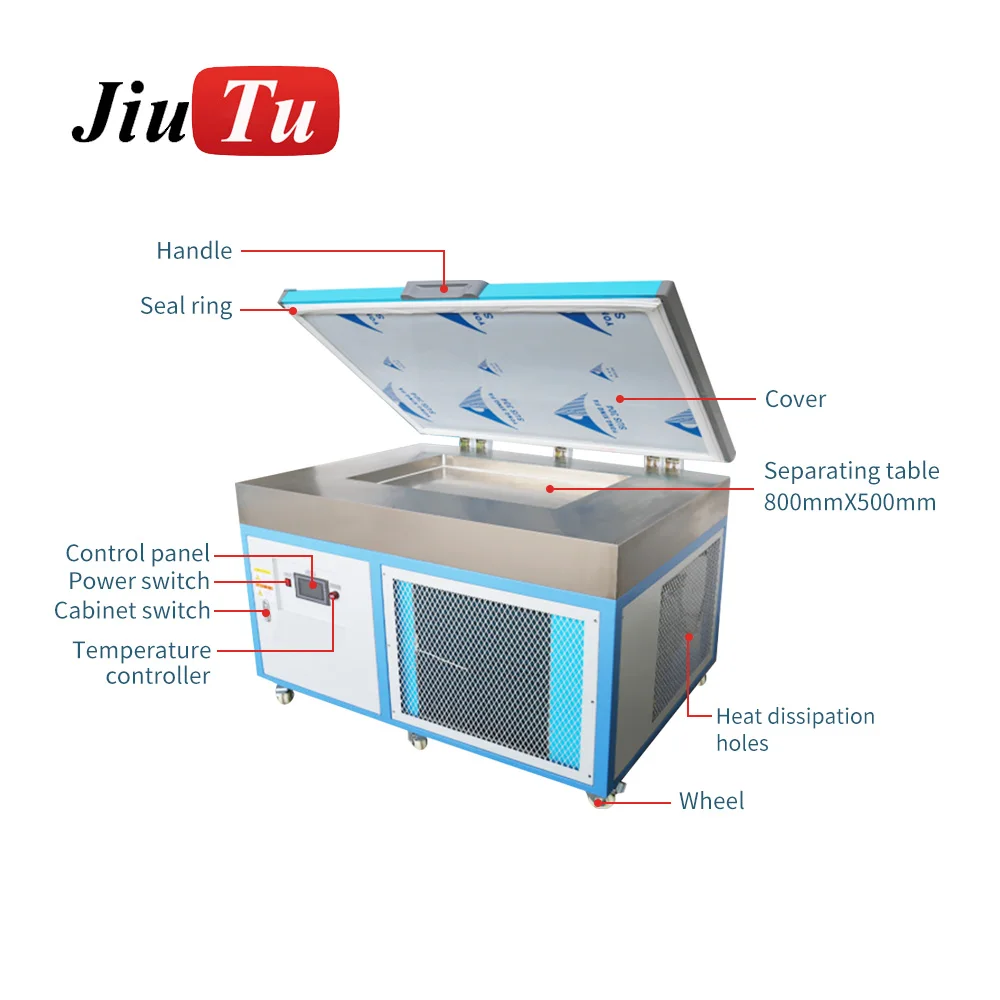 -155 Degree Freezing Machine For Curved / Flat screen OLED Touch Screen Separating Frozen Separator