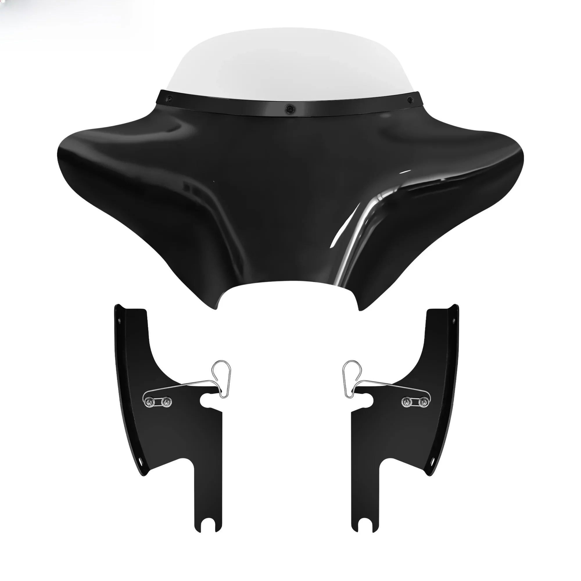 Batwing Verkleidungswindschutzscheibe Road King Windschutzscheibe für Harley Touring Road King FLHR 1994–2023, Road King Special FLHRXS 2017–2025