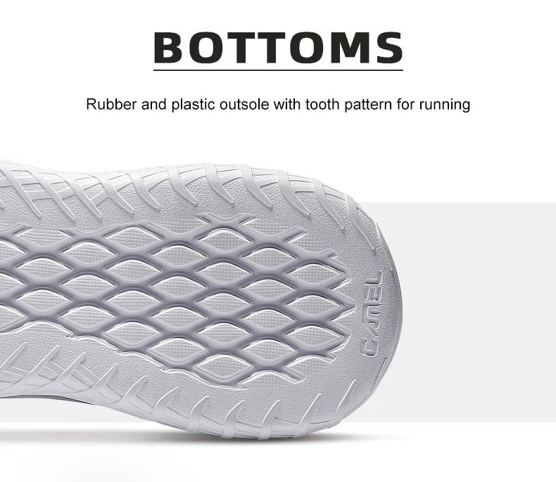 GOLDEN CAMEL Men\'s Sports Shoes Trail Running Shoes for Men Male Sneakers Non-slip Breathable Mesh Walking Shoes 2024 Summer