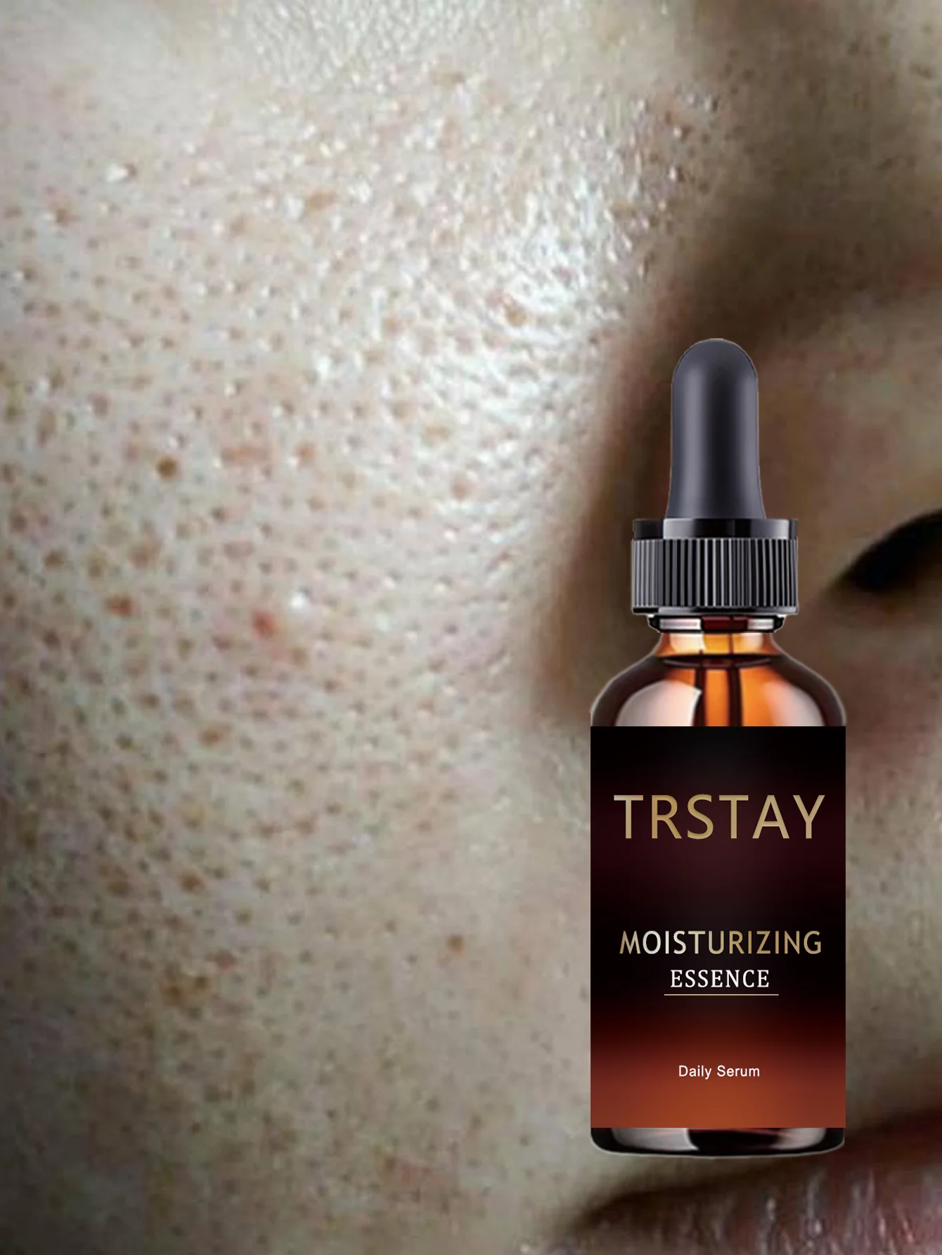 Hydrating Facial Brightening Essence Reduces Wrinkles Fine Lines Dullness Evens Skin Tone with Spot Lightening Formula for Radia - Image 4