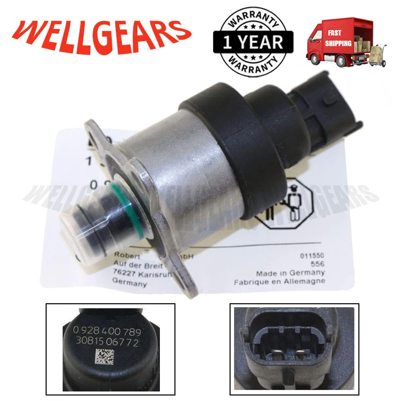 0928400789 0 928 400 789 High Pressure Fuel Pump Regulator Metering Control Solenoid SCV Valve IMV Unit For MWM VOLVO VW MAN