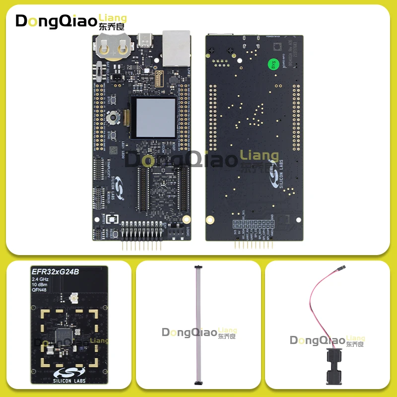 In Stock: xG24-PK6009A Silicon Development Board, RF Development Tool, 2.4 GHz Evaluation Board
