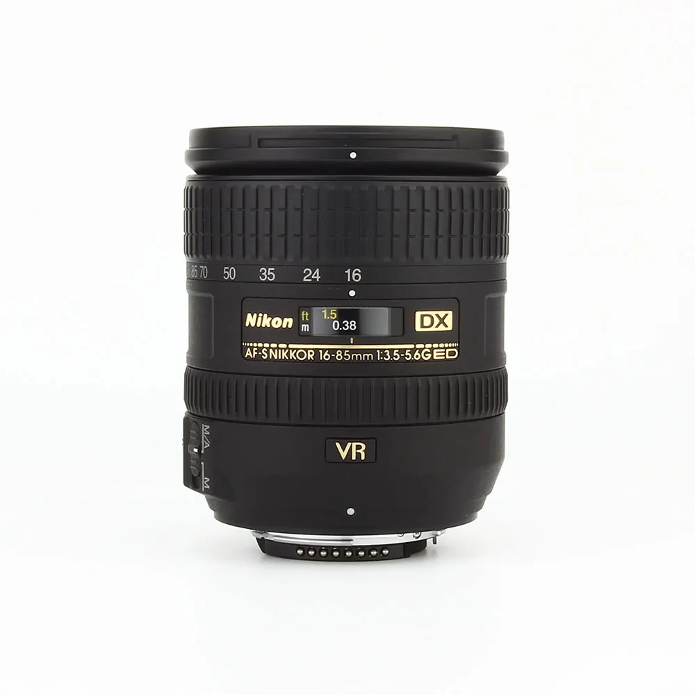 Nikon AF-S DX NIKKOR 16-85mm f/3.5-5.6G ED obiettivo Zoom riduzione vibrazioni con messa a fuoco automatica per fotocamere DSLR Nikon