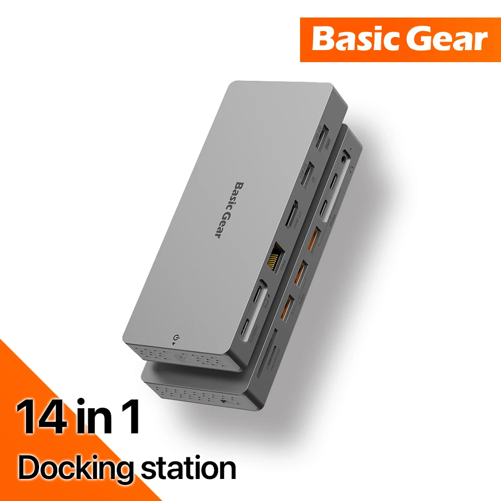 Docking Station 14in1 MacBook Laptop Type C Multivehub - AliExpress 7